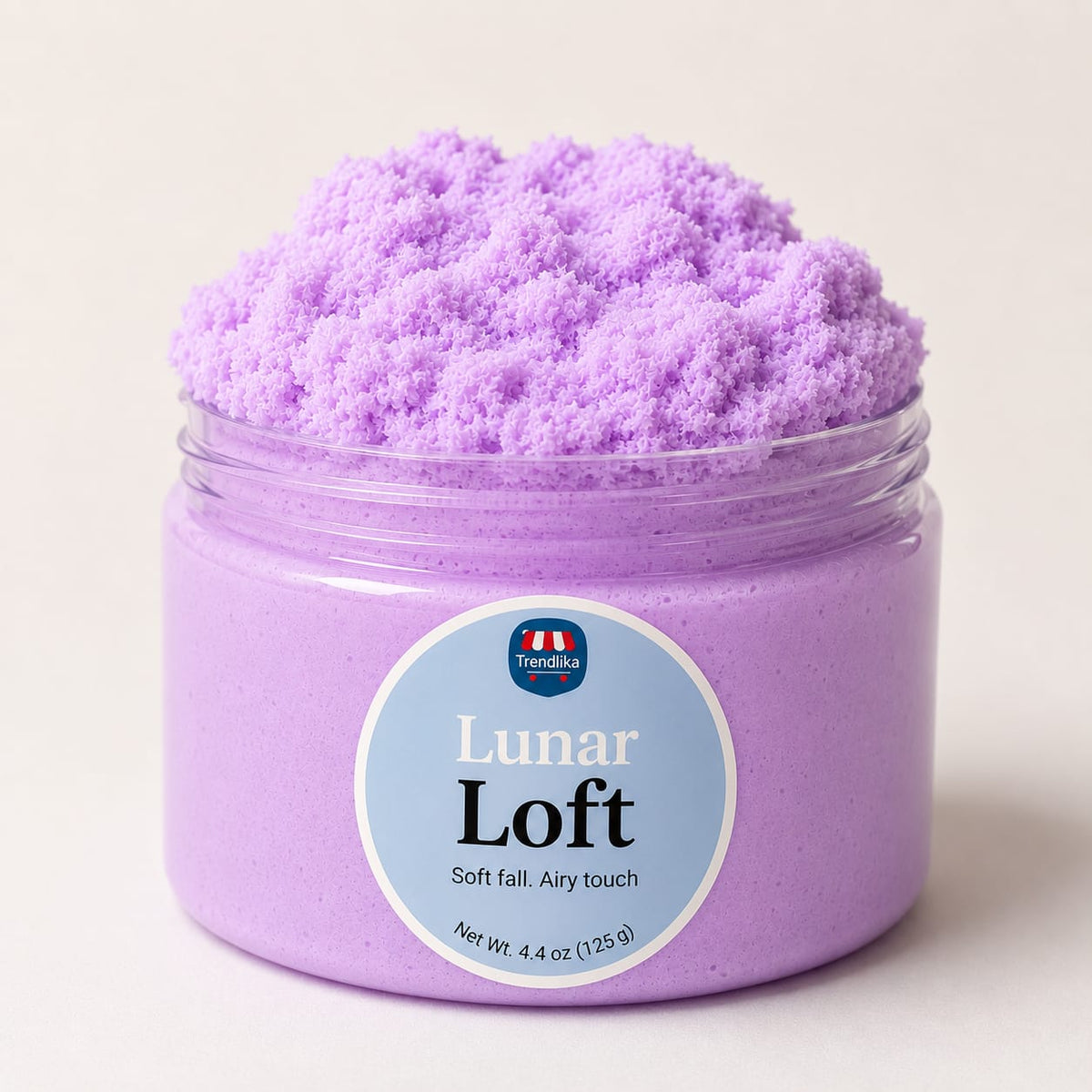 Lunar Loft Premium Cloud Slime – Airy Snow Drizzle with Free Activator