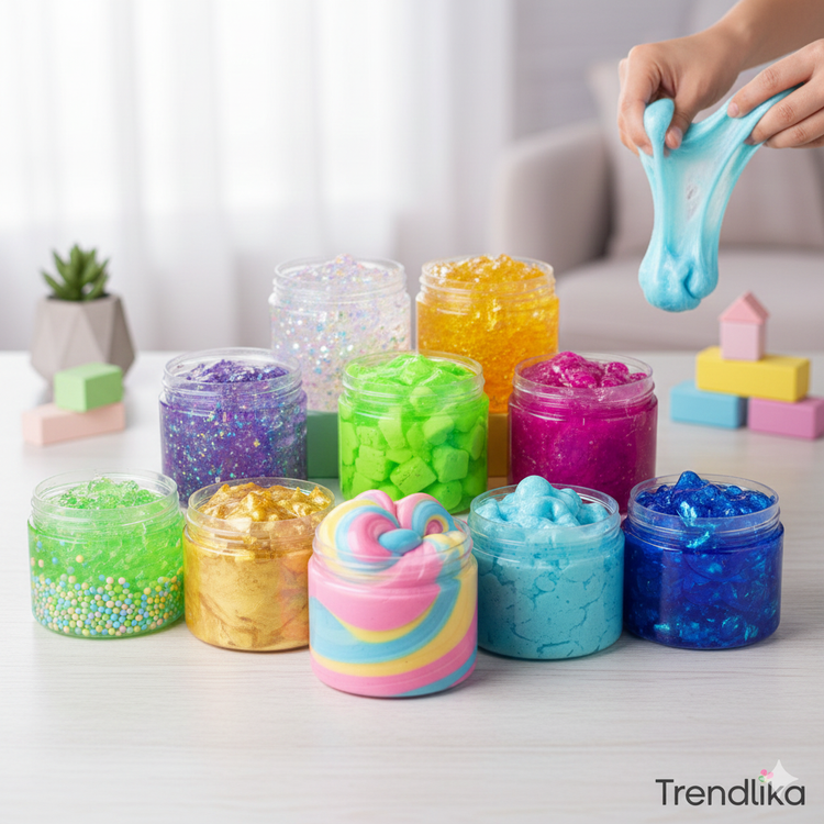 ✨ Trendlika Slime Collection: Get Ready to Squish, Stretch, and Drizzle!
