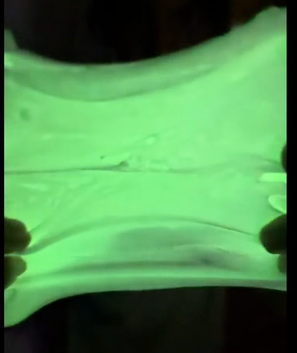 Night Glow Slime – Light-Activated Glow in the Dark (Free Activator Spray)