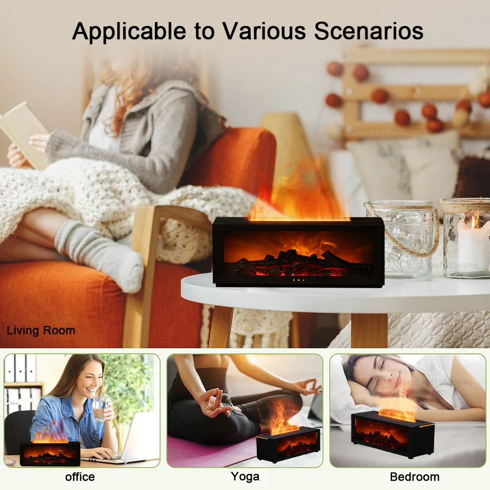 3D Flame Humidifier